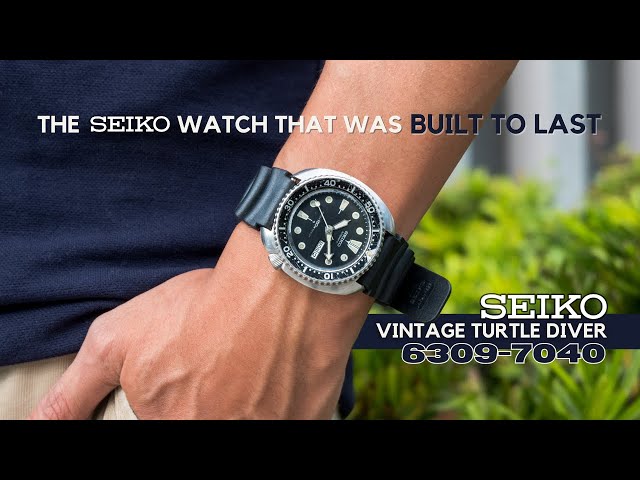 El PRIMER Seiko Turtle resistió la prueba del tiempo | 6309-7040