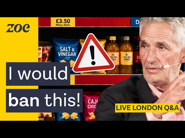 Tim Spector: They're fooling you! The 3 nutrition scams he wants banned | Live Audience Q&A