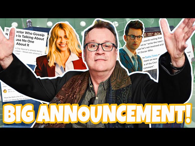 HUGE DOCTOR WHO NEWS FROM RTD! [SECRET SPECIAL FILMING?, NEXT DOCTOR CAST?, XMAS DELAY, SURELY NOT!]