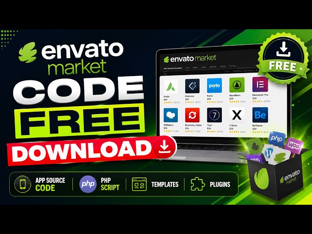 Envato Source Code Free Download | CodeCanyon PHP Script & App Source Code | Free Download