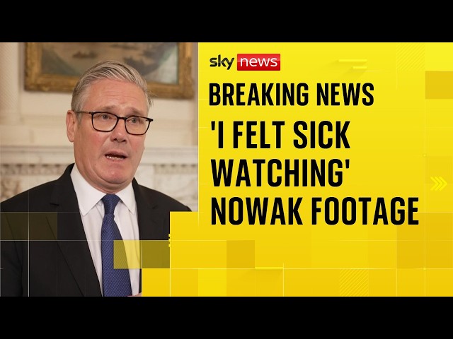 Keir Starmer says footage of the Henry Nowak killing made him feel 'sick watching it'