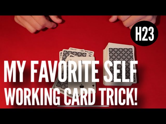 Laziest Self-Working Card Trick in the World!