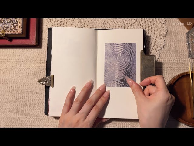 ASMR 푹푹 찌는 장마철, 전시회로 잠시 피신하실게요🥀 다이어리 꾸미기 Journaling #scrapbooking #papertherapy #コラージュ #collage 다꾸