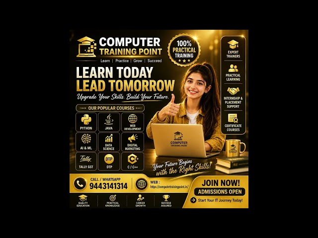 COMPUTER TRAINING POINT @ MEETECHNOLOGIES
