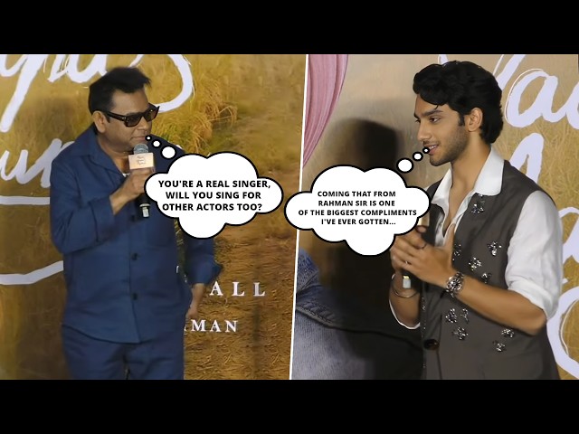Vedang Raina's Singing Gets Big Praise From A.R. Rahman: "Will You Sing For Other Actors...?"
