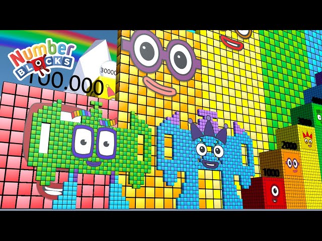 Learn Big Numbers with Numberblocks 456 vs 576 vs 10,000,000 | Fun Counting Number for Kids! 🚀
