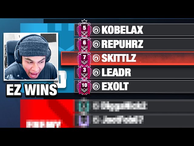 What It's Like To STACK With TOP CHAMPS