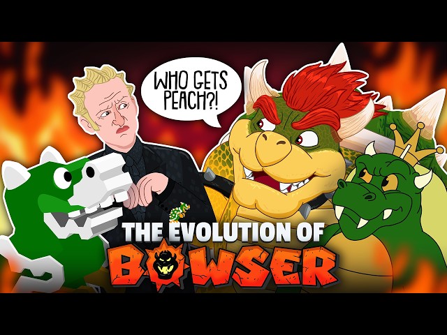 The Evolution of Bowser (ANIMATED)