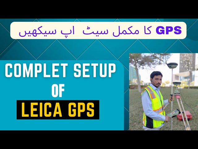 How to set gps on control point ( complete setup of leica gps viva GS 14)