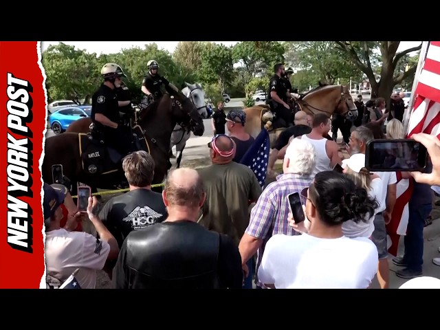Dearborn ‘Christian Crusader March’ Draws Heavy Police Presence