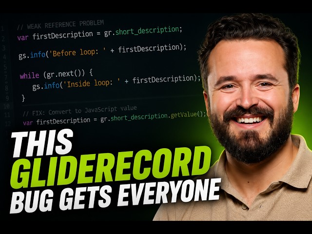 The GlideRecord Bug That's Silently Breaking Your ServiceNow Scripts
