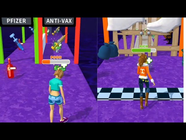 Run rich 3D ! all level gaming android,ios satisfying walkthrough video games and relaxing