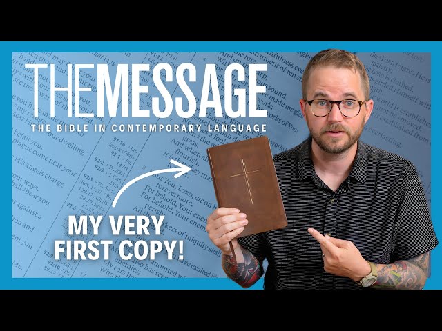 My First Copy of The Message Just Arrived — Here’s What I Think!