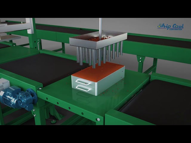 Sand casting 3D Animation