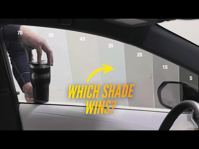 Window Tint Film Test: Sunlight vs Night Which Shade Wins?