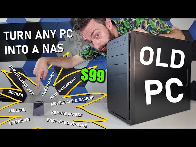 Turn an OLD PC into a Modern NAS for $99? Is the FanX Drive Any Good?