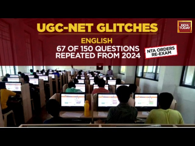 UGC NET Row: NTA Orders Retest, Opposition Targets Centre Over Exam Failures | India Today