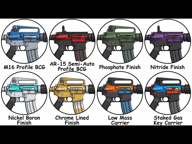 Every Type of Bolt Carrier Group Explained