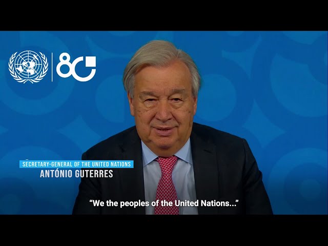 United Nations Day 2025 : UN Secretary-General Message | #UN80