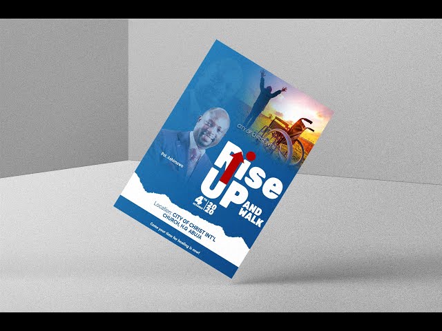 Church Flyer | How to design Church Flyer | CorelDraw Tutorial