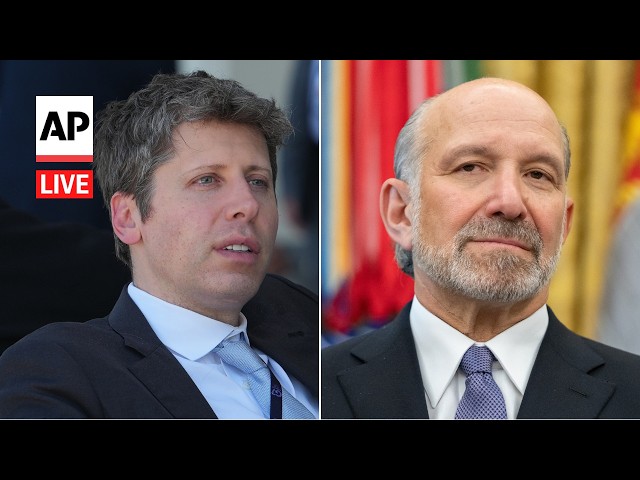 LIVE: Sam Altman and Howard Lutnick speak at a G20 gathering