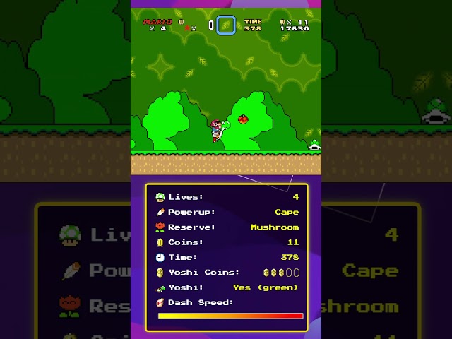 Super Mario World Tracker Vertical Demo