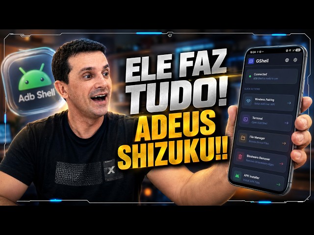 Diga ADEUS ao SHIZUKU! Esse APP Libera TODAS FUNÇÕES  Direto no Android!