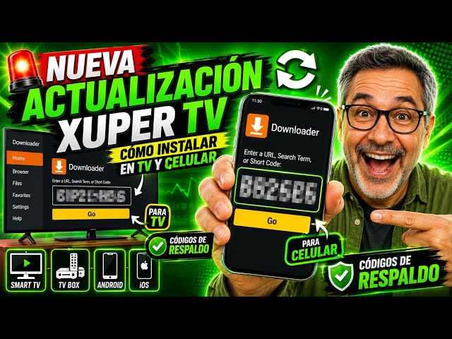 🚨 NEW XUPER TV UPDATE | HOW TO INSTALL ON TV AND MOBILE (Backup Codes)