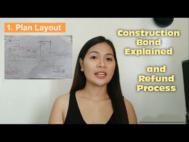 Construction bond explained and Refund Process