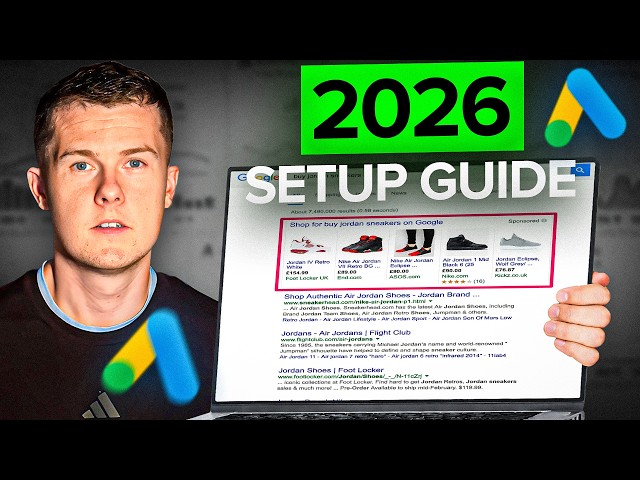 Google Shopping Ads Setup 2026 | Step-by-Step Tutorial (Ecommerce)