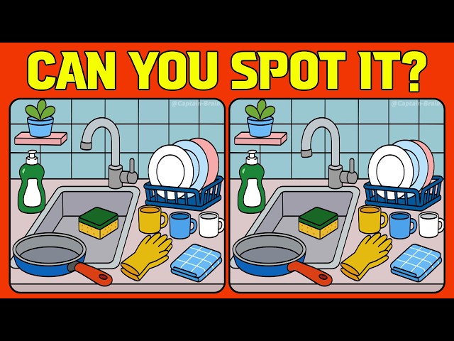 Challenge Your Brain with These Tricky Spot the Difference Puzzles (HARD MODE)