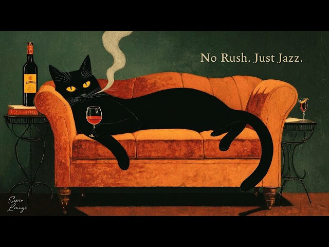 No Rush. Just Jazz. – Vintage Noir Jazz for Late Night Relaxation