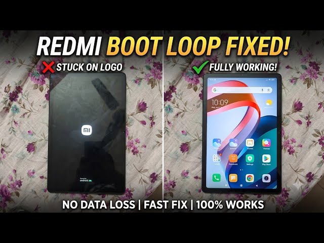 Redmi Phone Stuck on "MI Logo"? FIX IT NOW!