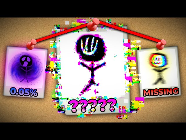 Collecting my FINAL Roblox Stickman 1 year later...