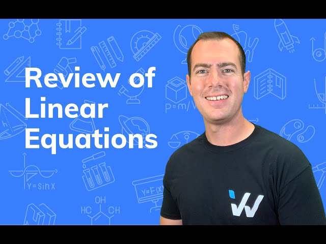Linear Equations Review: Grade 11 Math