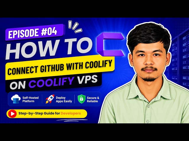 Episode 4 : How To Connect Github With Coolify on Coolify VPS || Coolify Episodes InPro Revised