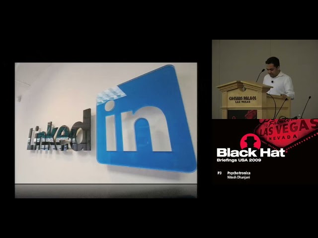 Psychotronica   Nitesh Dhanjani Black Hat - USA - 2009