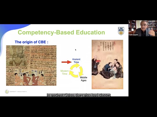 Lecture 2 -  Exploring Competency-based Education  - Dr. Karim Qayumi