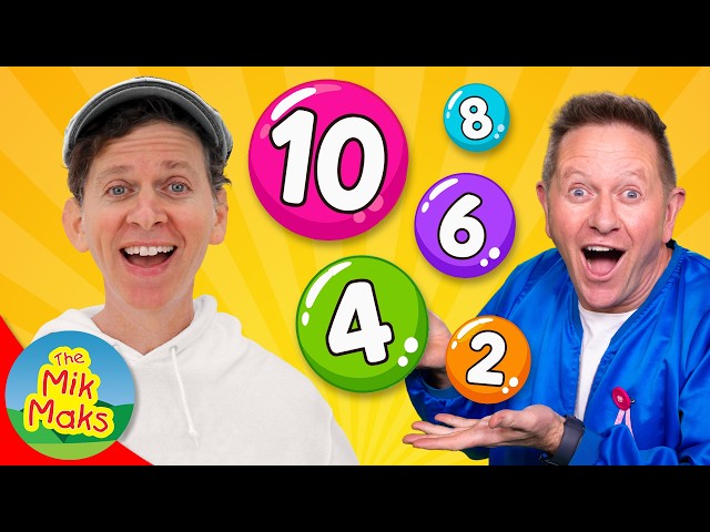 Counting Game for Kids | Learn Numbers 1-10 with The Mik Maks & Dream English Kids
