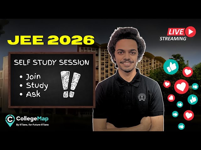 JEE MAINS 2026 with IITians | Live Self Studies | 20 days to go