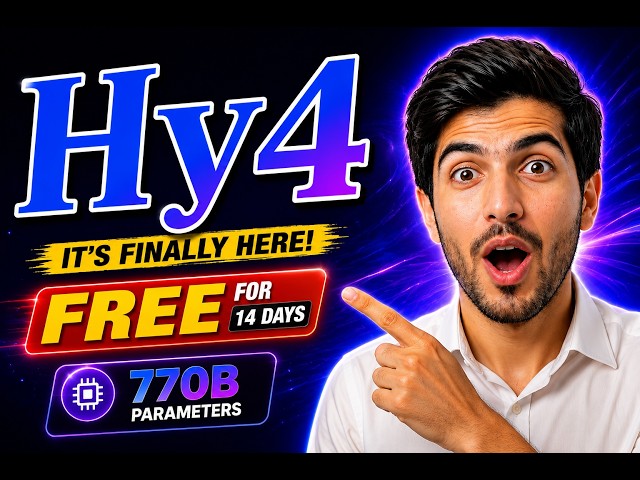 Tencent Hy4 Preview is Free for 14 Days! | New 770B AI Model