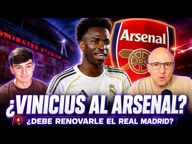 VINICIUS TO ARSENAL? SHOULD HE LEAVE REAL MADRID?