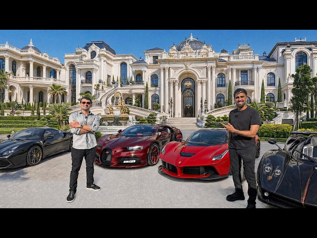 25 year old Billionaire Kid in Pakistan $100,000,000 Secret Car Garage !!!