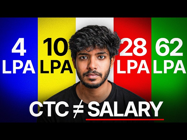 CTC vs. Salario en Mano: La Matemática Brutal Explicada | Tamil | Epaphra