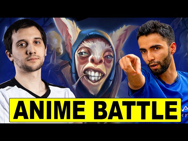 Arteezy & SumaiL Find Yatoro for an ANIME Battle