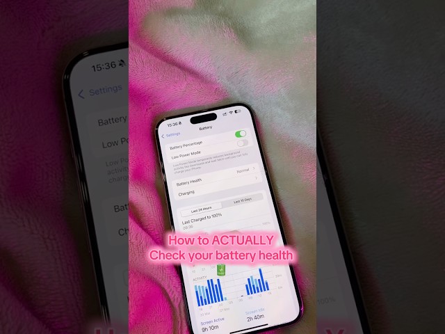 How to ACTUALLY Check Battery Health on iPhone