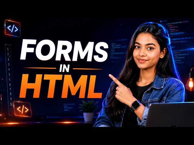 HTML Forms Tutorial for Beginners | Create Forms Using HTML Step by Step