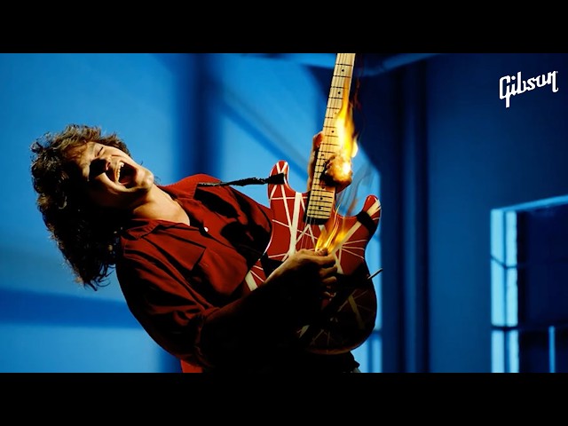 The photographer who set Eddie Van Halen’s hands on fire