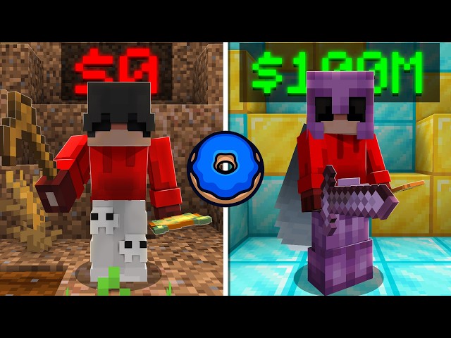 $0 to $100,000,000 Using Secret Money Making Methods on DonutSMP