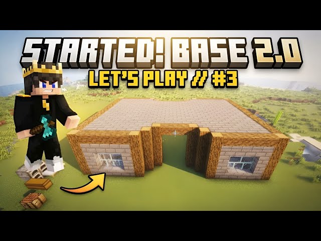 I'm Building a Starter Base | Minecraft Let's Play 2.0 {#3} In Telugu | TWP Telugu Gamer | #trend...